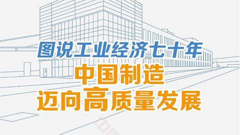 圖說工業(yè)經(jīng)濟(jì)七十年 中國(guó)制造邁向高質(zhì)量發(fā)展