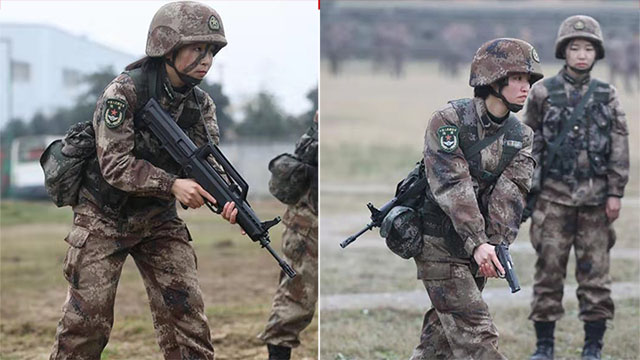 新春走軍營丨女特種兵小分隊訓練竟如此亮眼！