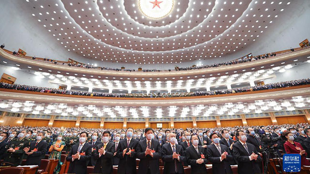 圖集：十三屆全國(guó)人大五次會(huì)議在京開幕