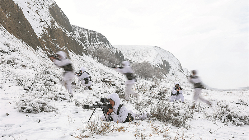 新春走軍營丨礪兵高原，鍛造勝戰(zhàn)鐵拳