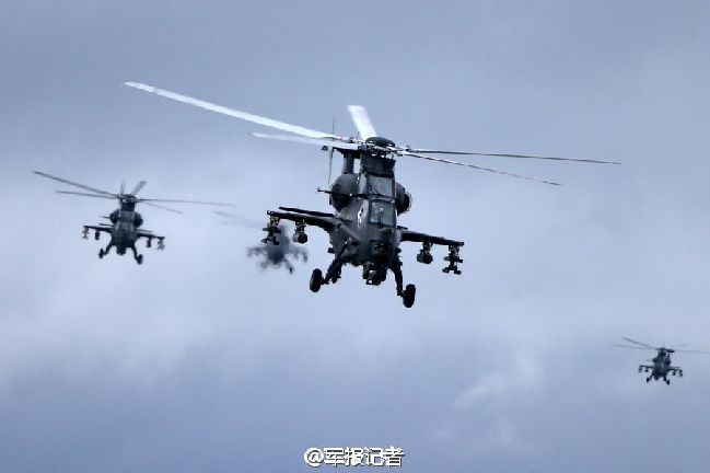 看誰(shuí)最搶眼？武器裝備“隊(duì)列訓(xùn)練”酷圖